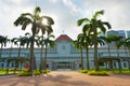 Front view Singapore Parliament building Royalty Free Stock Photo