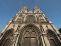 Front view of St. Peter and St Paul church in the Belgian city o Royalty Free Stock Photo