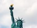 Front view of Statue of Liberty, NYC Royalty Free Stock Photo