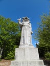 Front View of Statue of Radegast (Pagan God) in Be