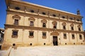 Front view of the Town Hall housed in the Palacio de las Cadenas, Ubeda, Spain.