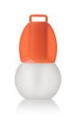 Front view of universal glue plastic bottle