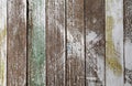 Front view of vertical pattern of grunge wood plank for background Royalty Free Stock Photo
