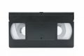 Front view of VHS video tape cassette