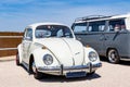 Front View Of VW Volkswagen Beetle Famous German Oldtimer.