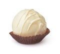 White chocolate truffle Royalty Free Stock Photo