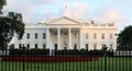 Front view The White House.Washington, D.C. United States of America Royalty Free Stock Photo