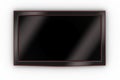 Front of a wall-mounted stylish LCD TV