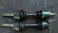 front wheel drive axle Royalty Free Stock Photo