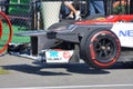 Front wing of Sauber Racing Car in 2012 F1