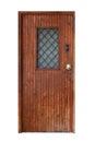 Front wooden door