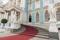 Frontage of Catherine Palace St Petersburg Russia