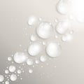 Frontal dew drops background