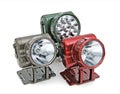 Frontal electric torches