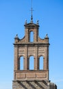 Bell gable in the Door of Carmen of the Walls of Avila, Spain Royalty Free Stock Photo