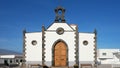 Frontal view of the Ermita de Nuestra Senora de Las Mercedes, Poris de Abona, Tenerife, Canary Islands, Spain