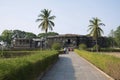 Frontal view of the Hoysaleshvara Temple, Halebid, Karnataka. View from the North.