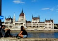 The Hungarian Parliament across the Danube