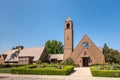 Frontal view on St. Marks in the Valley Church, Los Olivos, California, USA Royalty Free Stock Photo