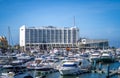 Frontal view of the Tivoli Marina Vilamoura hotel