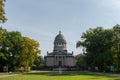 Frontalansicht des Mausoleums des Royalty Free Stock Photo