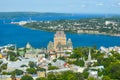Frontenac castle Royalty Free Stock Photo
