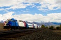 `FrontRunner` Commuter Train in Utah Royalty Free Stock Photo