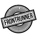 Frontrunner rubber stamp Royalty Free Stock Photo