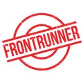 Frontrunner rubber stamp Royalty Free Stock Photo