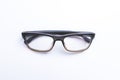 Frontview of brown business eyewear for men