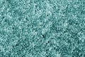 Frost on car glass texture in cyan tone Royalty Free Stock Photo