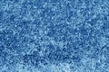 Frost on car glass texture in navy blue tone Royalty Free Stock Photo