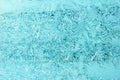 Frost on glass in winter. Pattern snow and ice on window Royalty Free Stock Photo