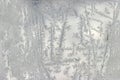 Frost pattern Royalty Free Stock Photo