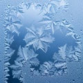 Occurrence often appears on glass surfaces during cold weather Royalty Free Stock Photo