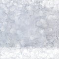 Frost patterns on window Royalty Free Stock Photo