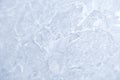 Frost patterns on window glass in winter. Frosted Glass Texture. White Royalty Free Stock Photo