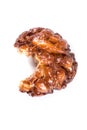 A frosted apple fritter donut Royalty Free Stock Photo