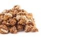 Cinnamon Roll Flavored Gourmet Popcorn Isolated on a White Background