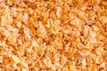 Frosted Corn Flakes closeup background Royalty Free Stock Photo