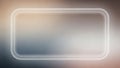 Frosted Glass Rectangular Frame with Soft Gradient Background abstract border Royalty Free Stock Photo