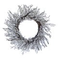 Frosted wreath