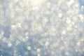 Frosty bokeh glitter sparkle abstract background