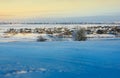 Frosty day in winter Royalty Free Stock Photo