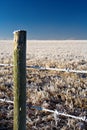 Frosty Fence Royalty Free Stock Photo