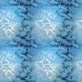 frosty patterns on the glass. seamless pattern. Royalty Free Stock Photo