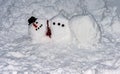 Frosty the snow man Royalty Free Stock Photo