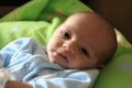 Frowning baby boy Royalty Free Stock Photo