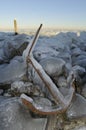 Frozen ancor Royalty Free Stock Photo