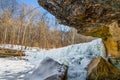 Frozen Anderson Falls